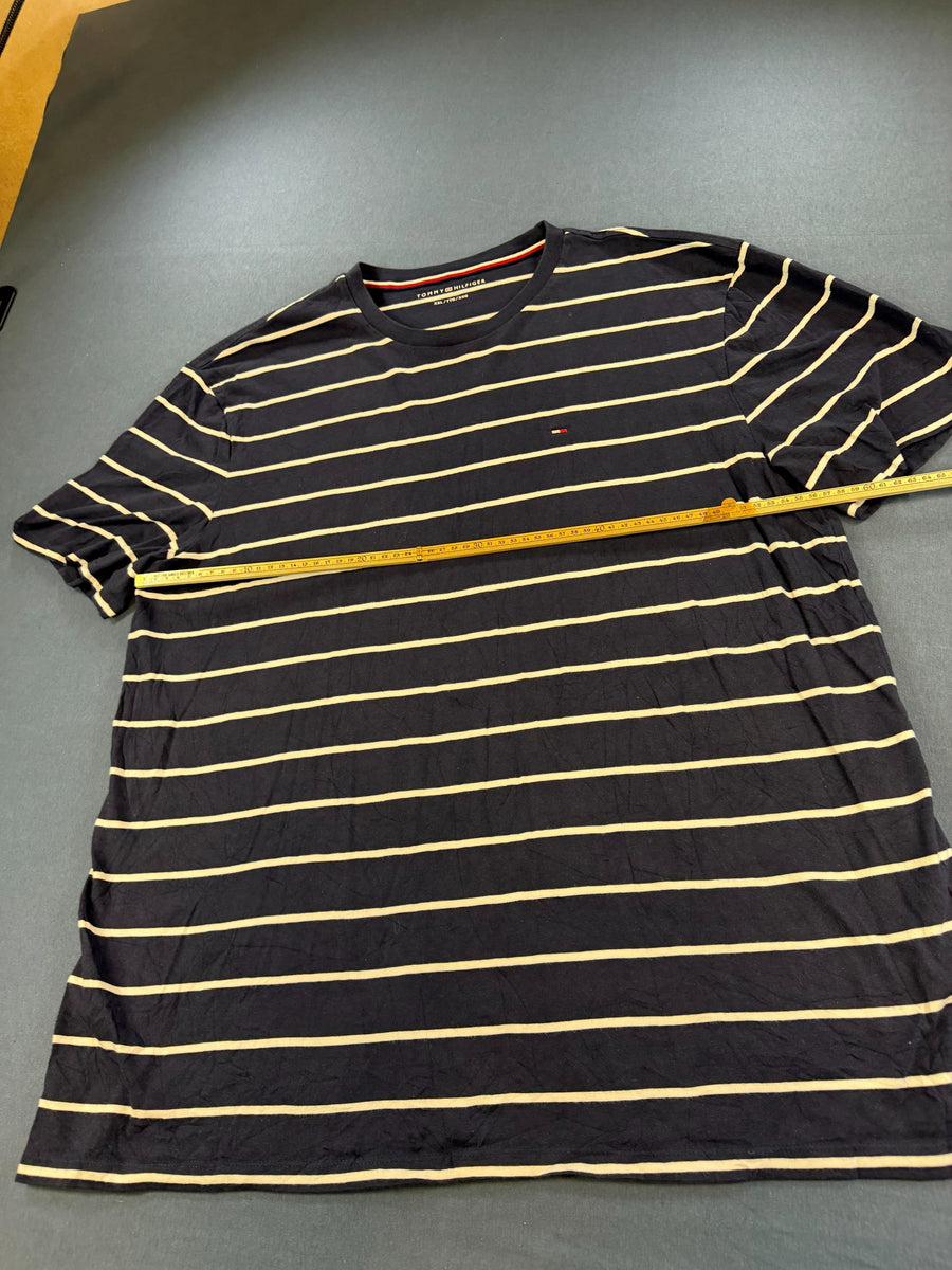 Tommy Hilfiger gestreepte shirts zwart gestreept heren maat XXL gestreepteshirts