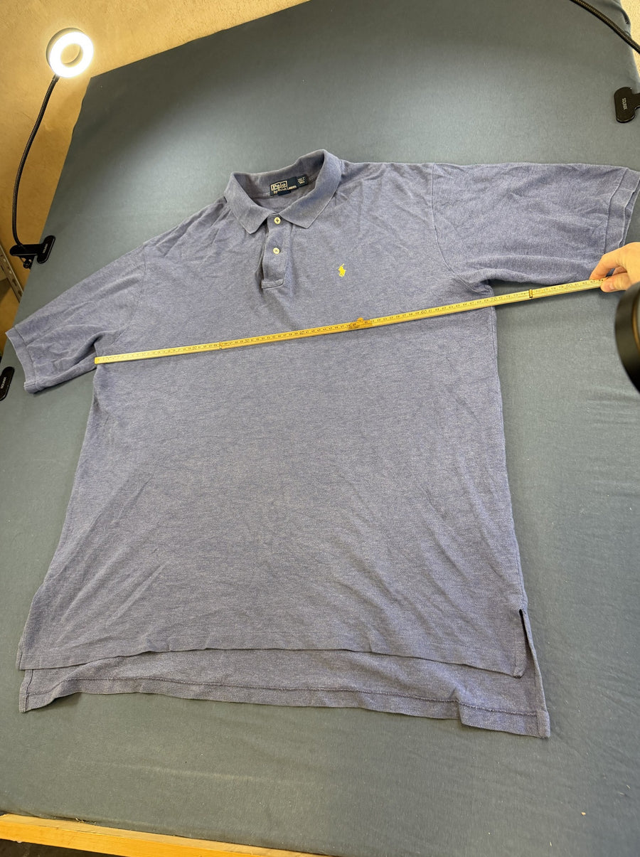 Blauwe polo van Polo Ralph Lauren, maat XXL Tall (poloshirt / piquéshirt)