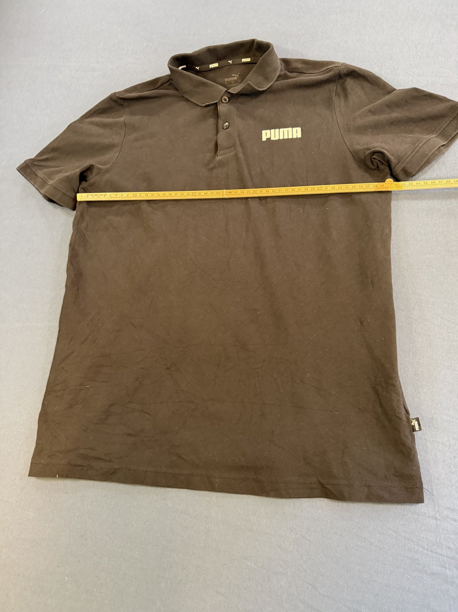 Zwarte Puma polo heren maat M (poloshirt / piquéshirt)