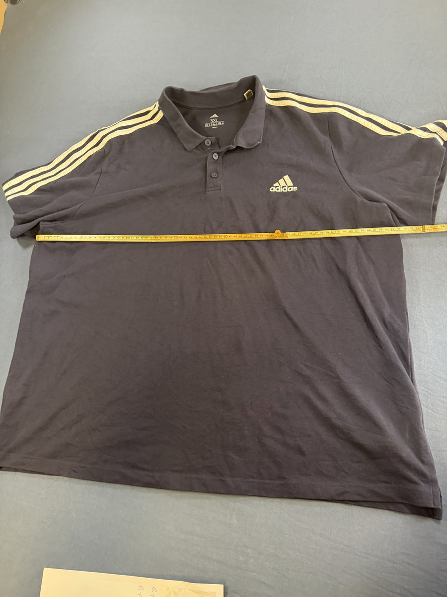 adidas polo zwart maat 3XL