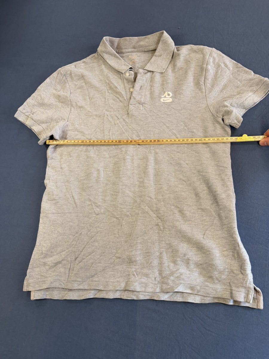 Grijze Nike poloshirt (piqué polo), maat M