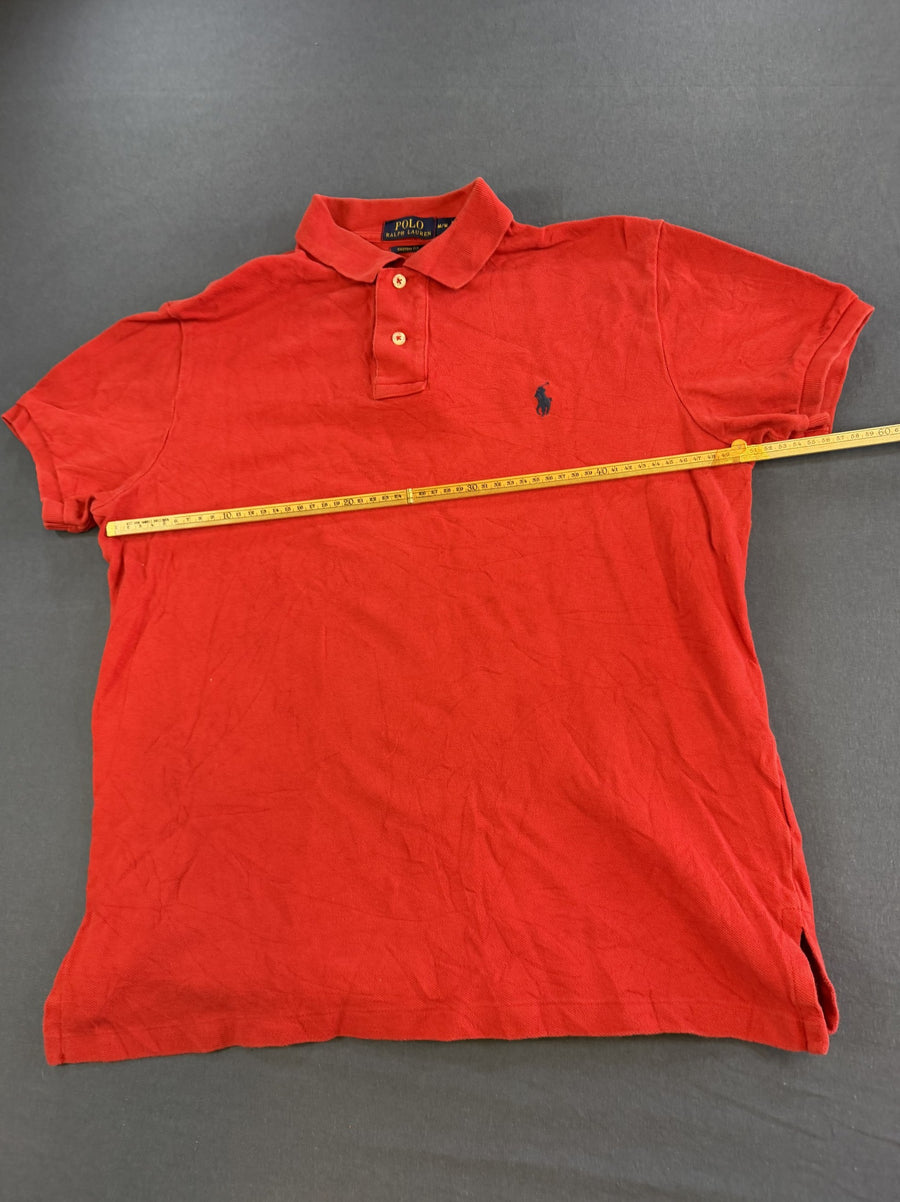 Rood piquéshirt van Polo Ralph Lauren (poloshirt), maat M