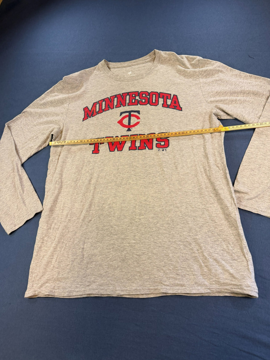 Fanatics Longsleeve grijs print Minnesota Twins
