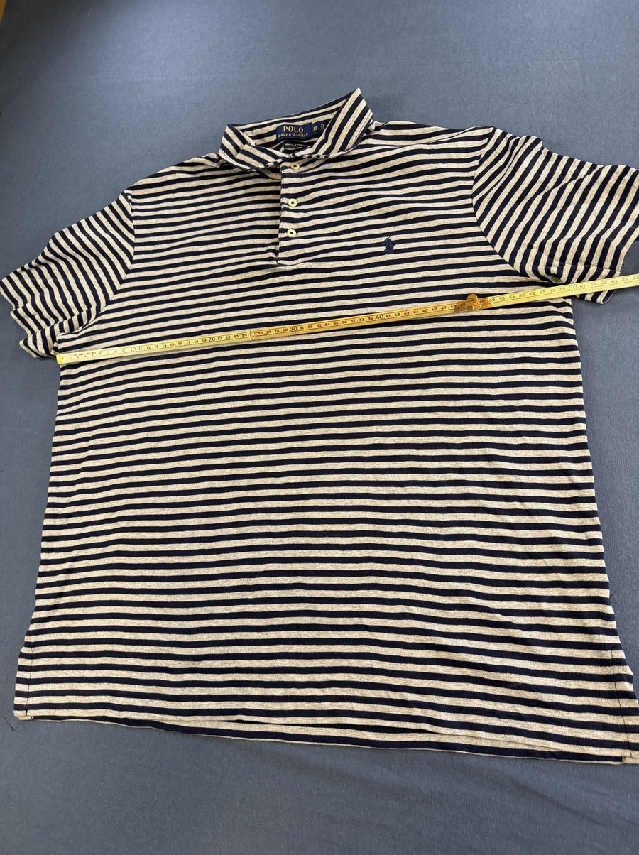Grijs poloshirt van Polo Ralph Lauren (polo / piqué), maat XL - zacht Pima katoen