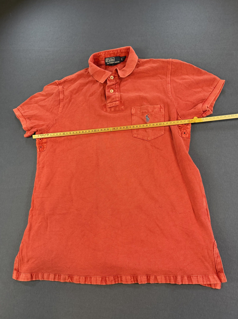 Rood piquéshirt Polo Ralph Lauren – maat M (poloshirt / tennisshirt, Custom Fit)