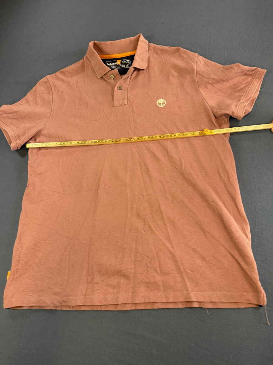 Roze Timberland polo (piqué sportshirt), maat XL