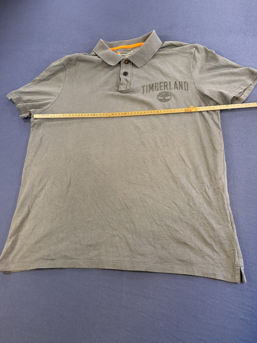 Grijze Timberland poloshirt maat XL (Earthkeepers piqué polo)