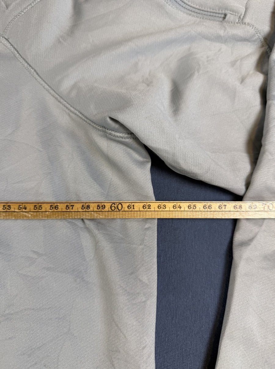 Blauwe Champion sportsweater met halve rits (quarter zip / trainingstrui), heren maat XL