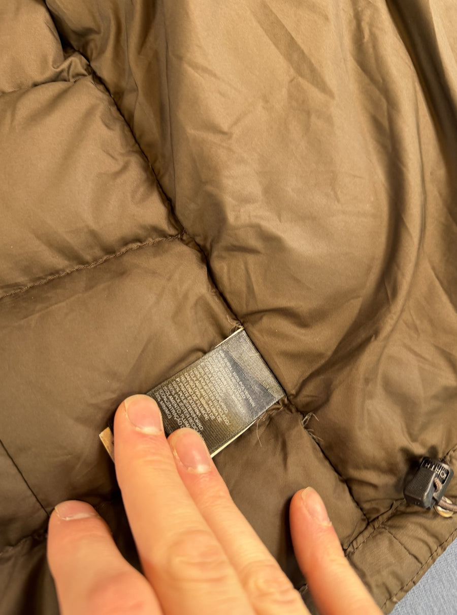 Bruin gilet (donsgilet / bodywarmer), The North Face 700, dames maat S