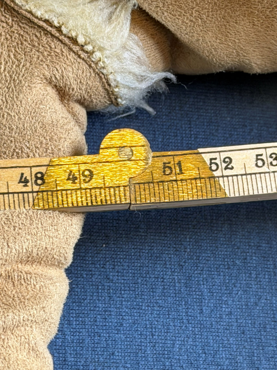 Vintage Dressing Afghaanse jas beige dames maat L