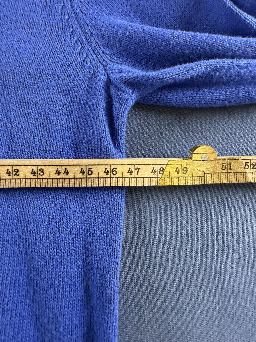 Tommy Hilfiger trui maat 14 in blauw (v-halstrui / pullover)