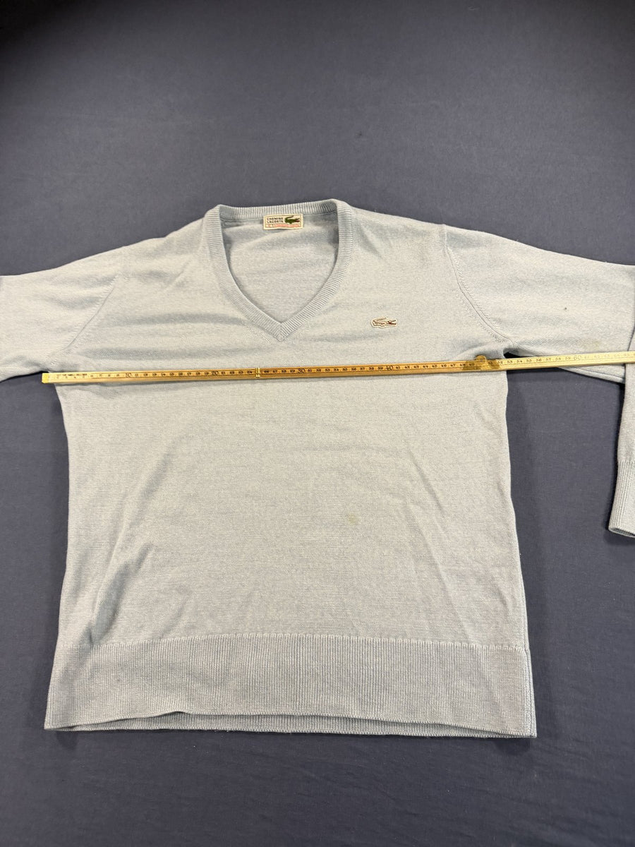 Lacoste trui blauw V-hals