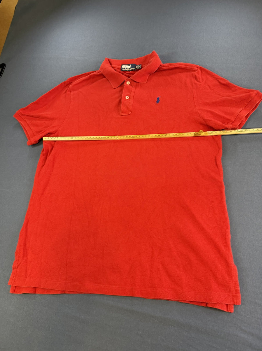 Rood poloshirt van Polo Ralph Lauren (pique polo), maat XL