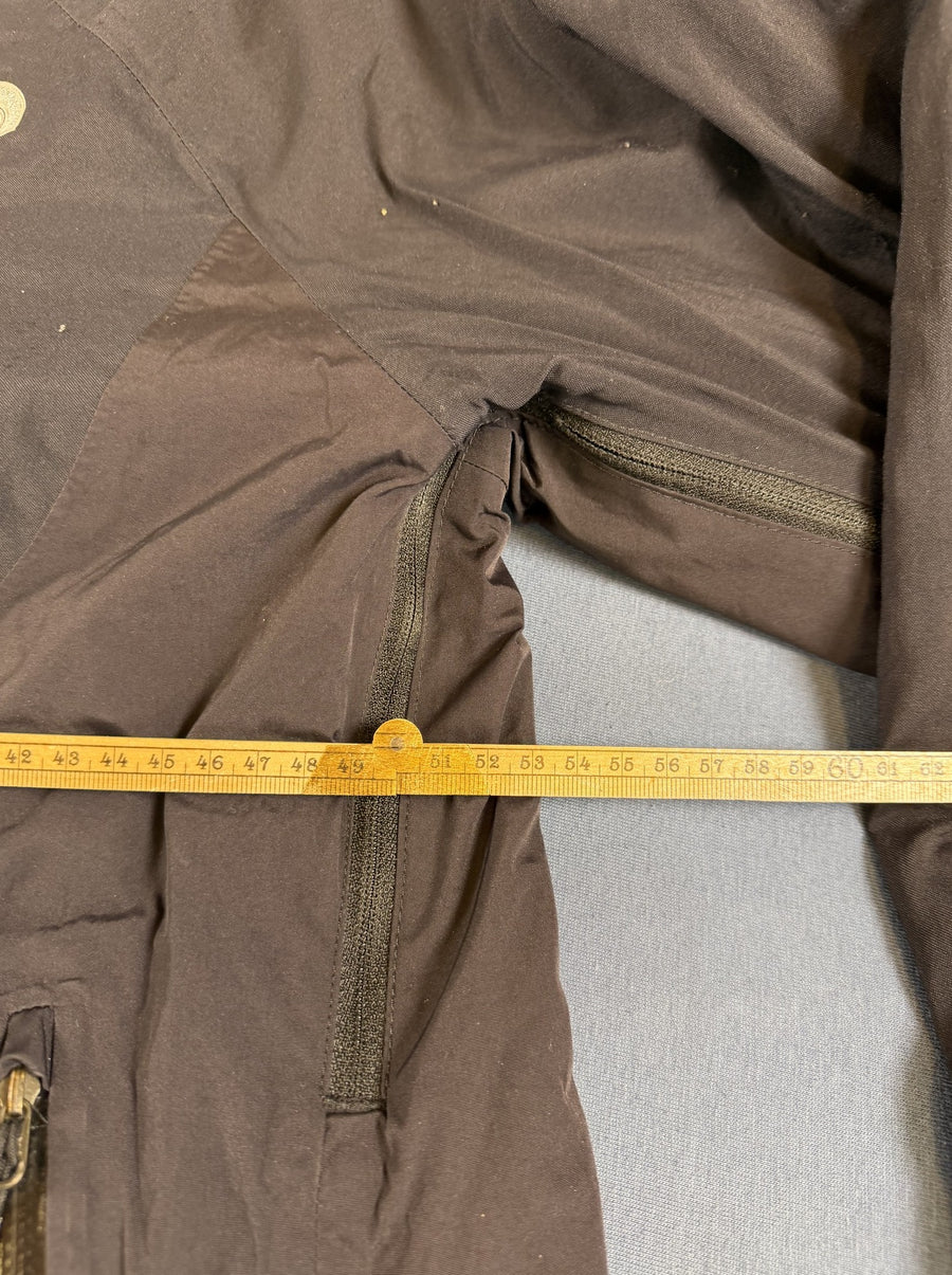 Zwarte The North Face HyVent jas heren maat M (gewatteerde winterjas / outdoorjas)
