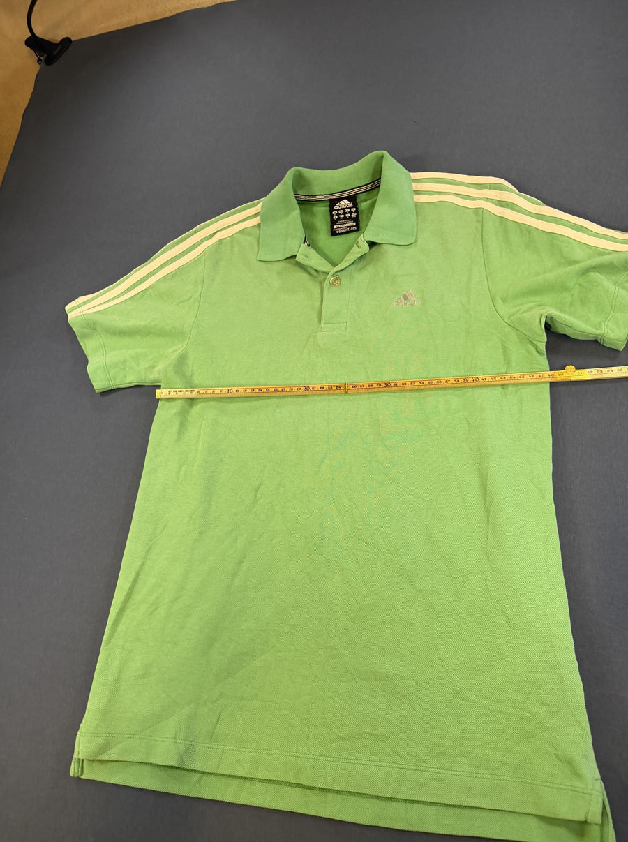 Blauw adidas polo (sportshirt), maat M