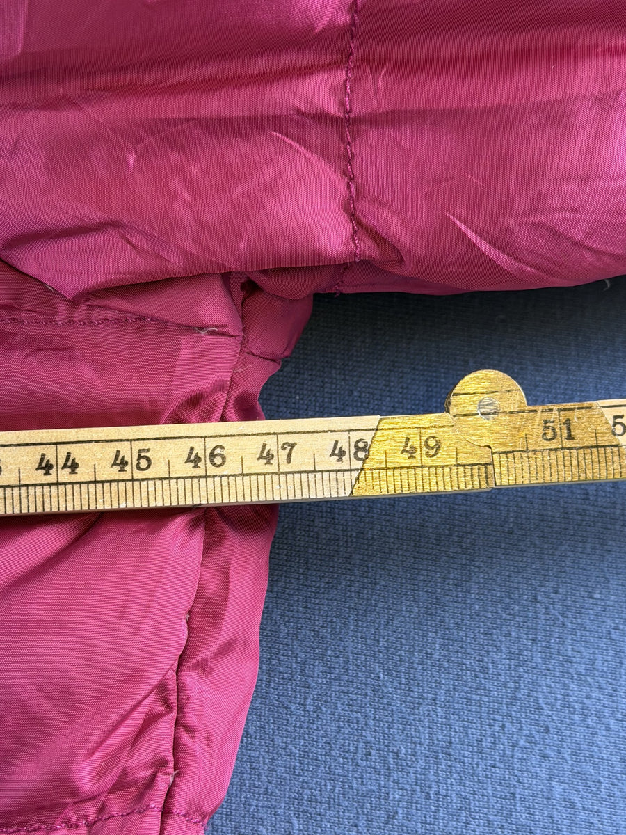 The North Face pufferjas roze maat S capuchon