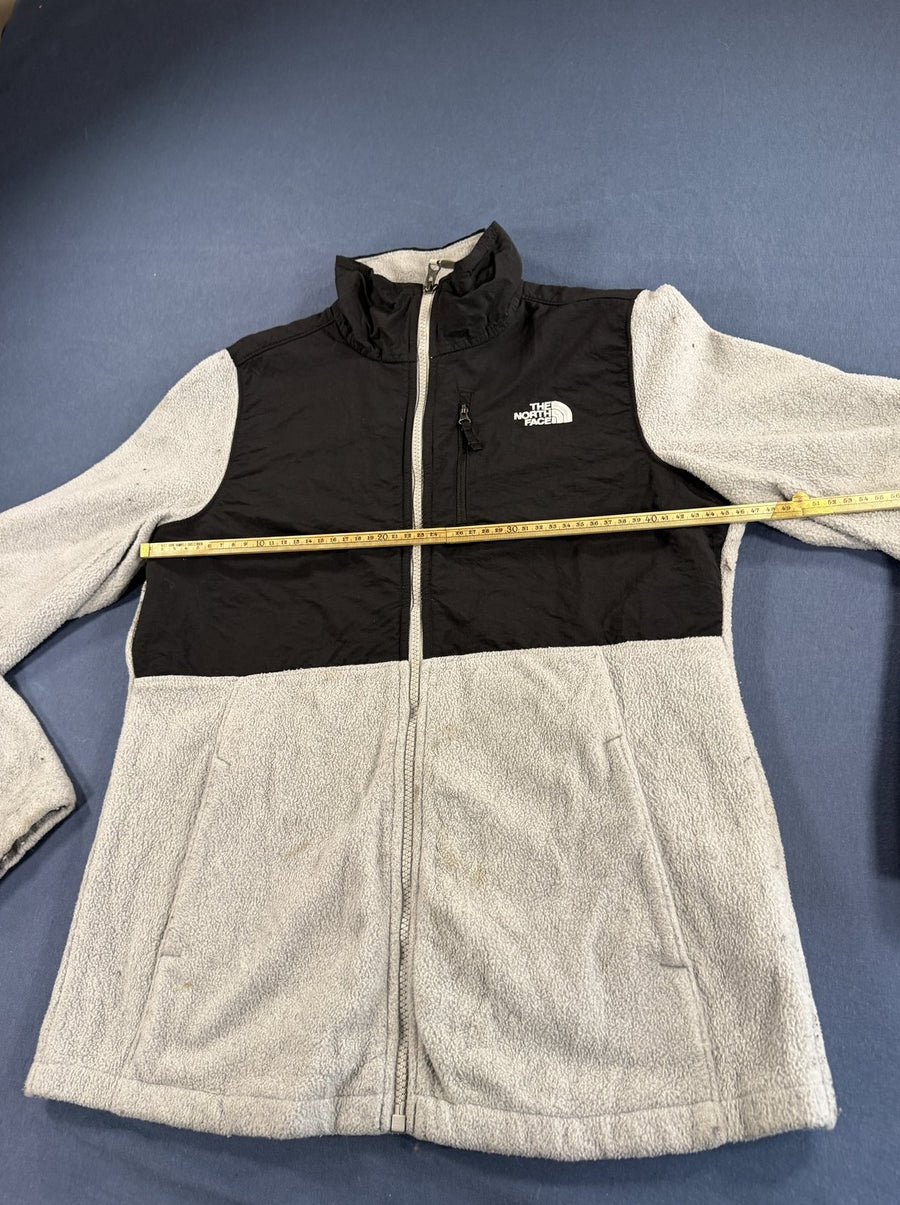 Grijs fleecevest van The North Face (ook fleecetrui, maat S)