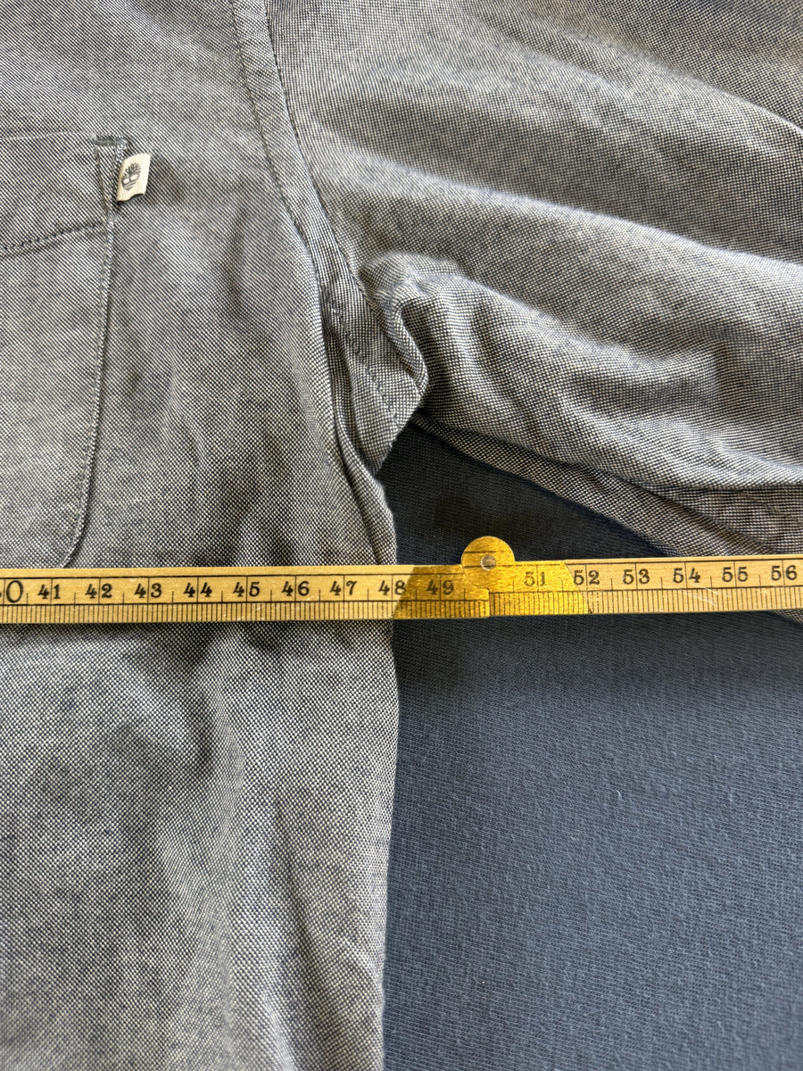 Grijs Timberland herenshirt (overhemd / casual blouse), maat S