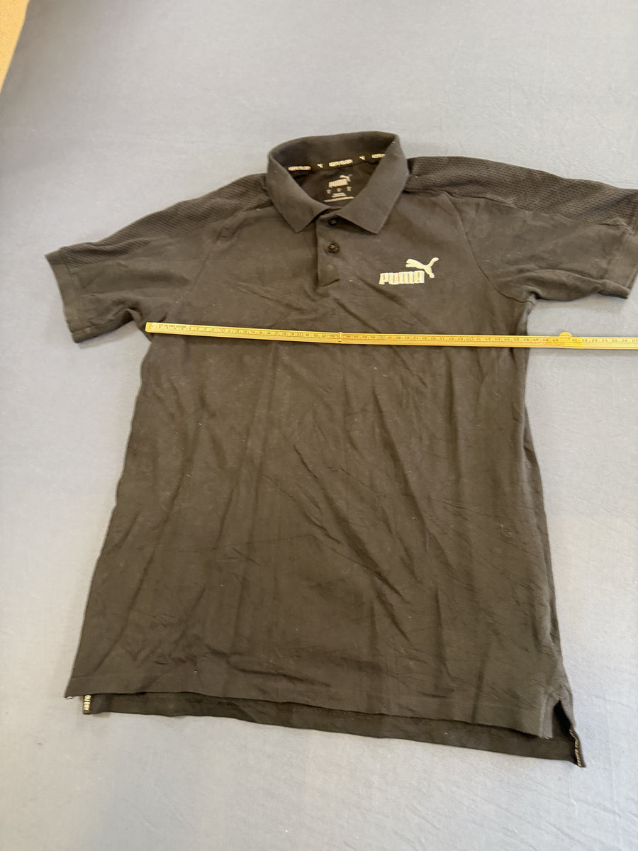 Zwart sportshirt van Puma (polo), maat S