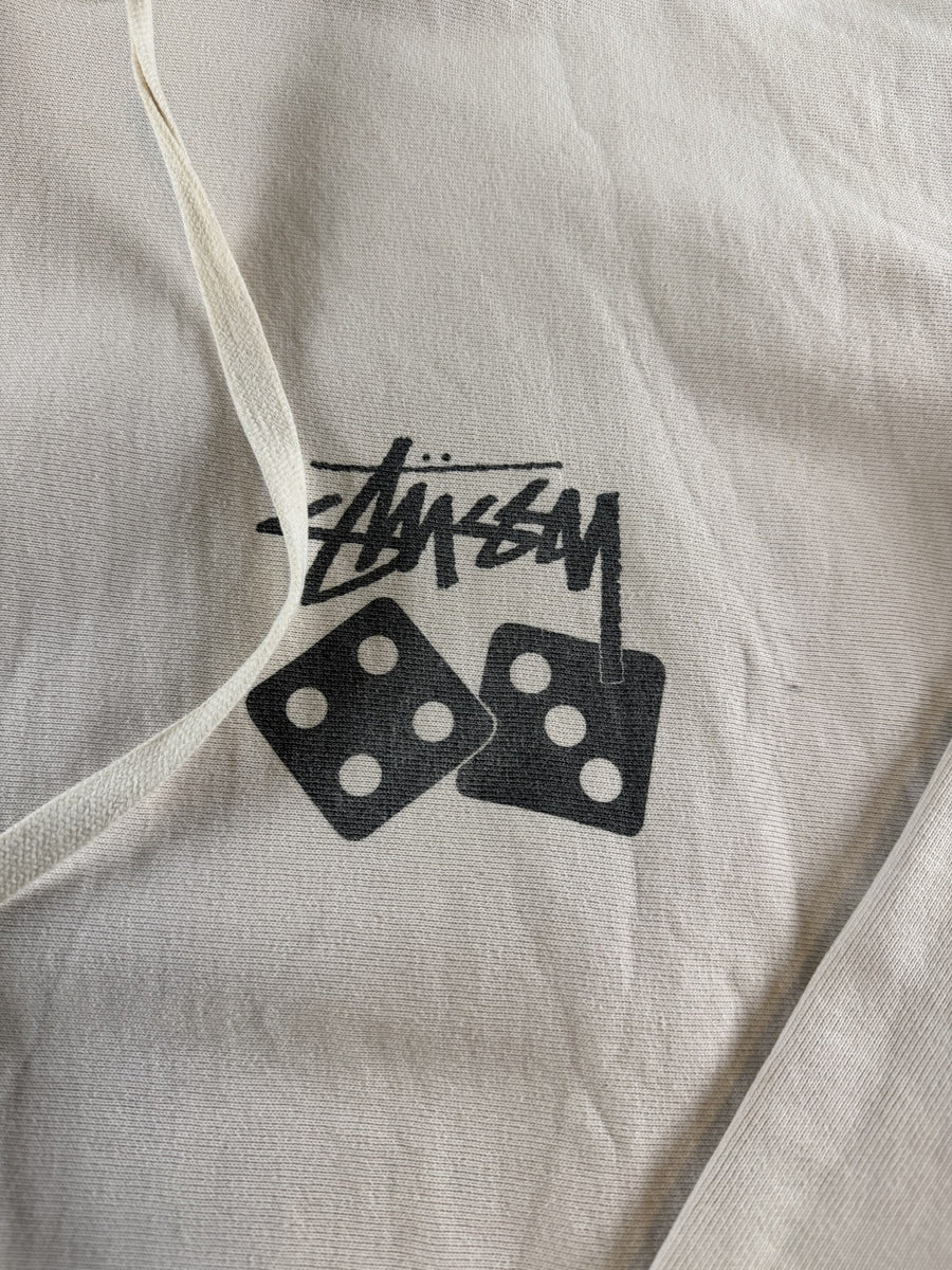 Stüssy Trui wit print