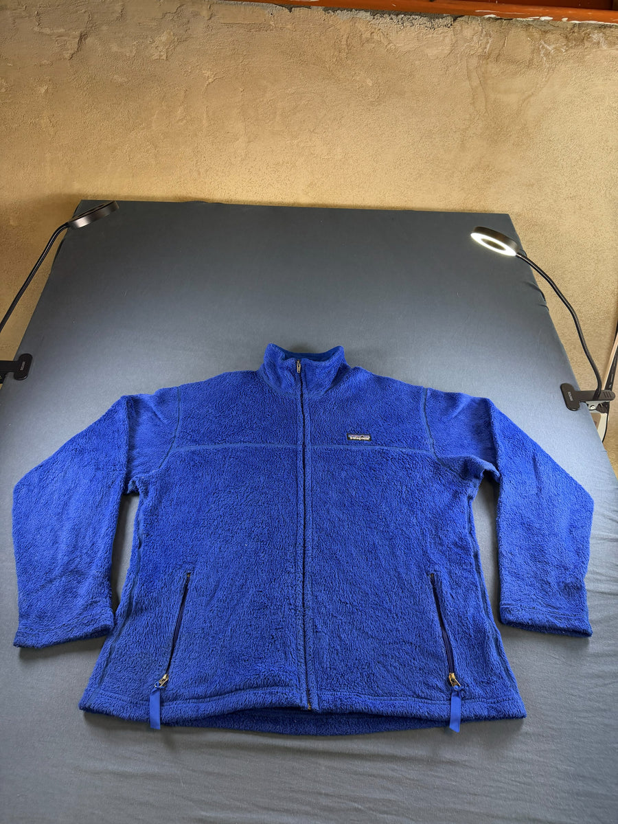 Patagonia fleece vest blauw heren maat L fleecevest fleecejack