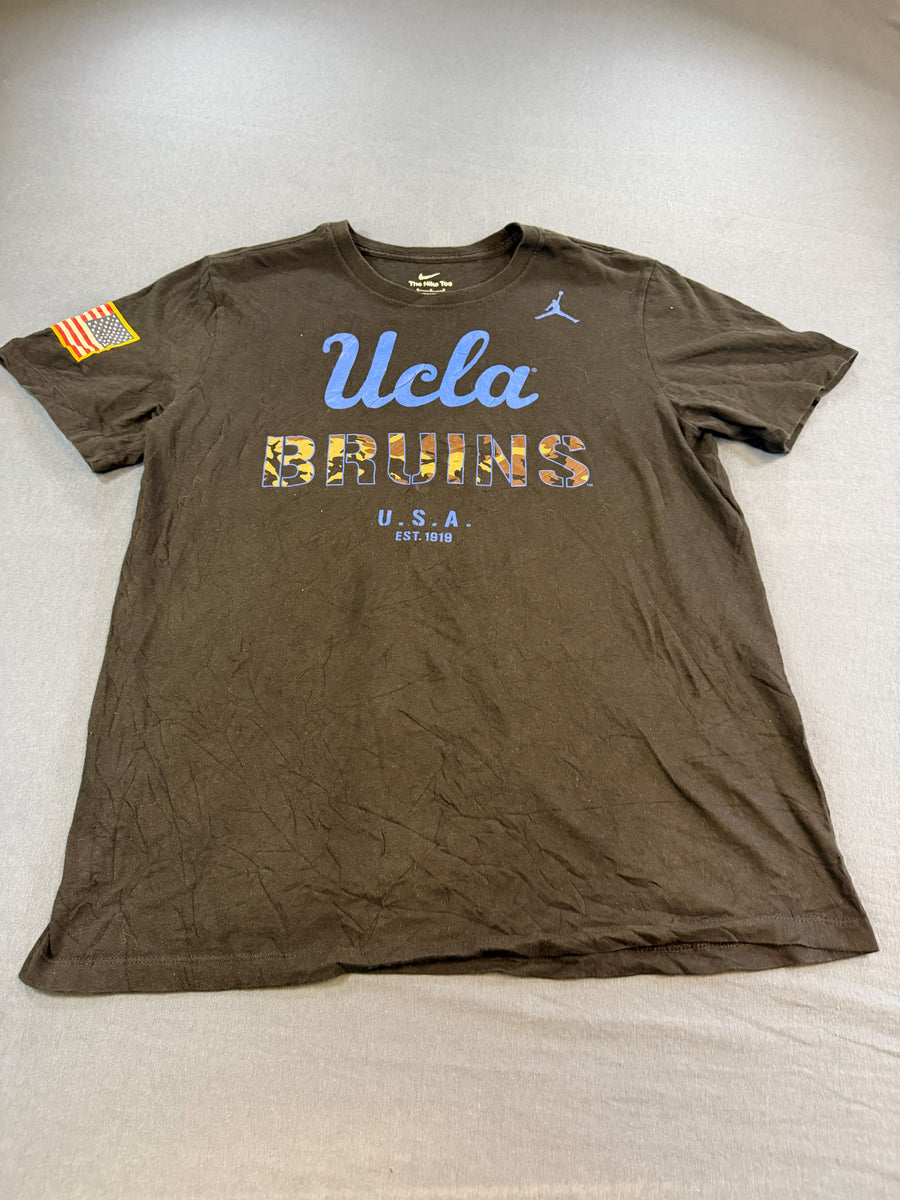 Nike T-shirt zwart print UCLA Bruins
