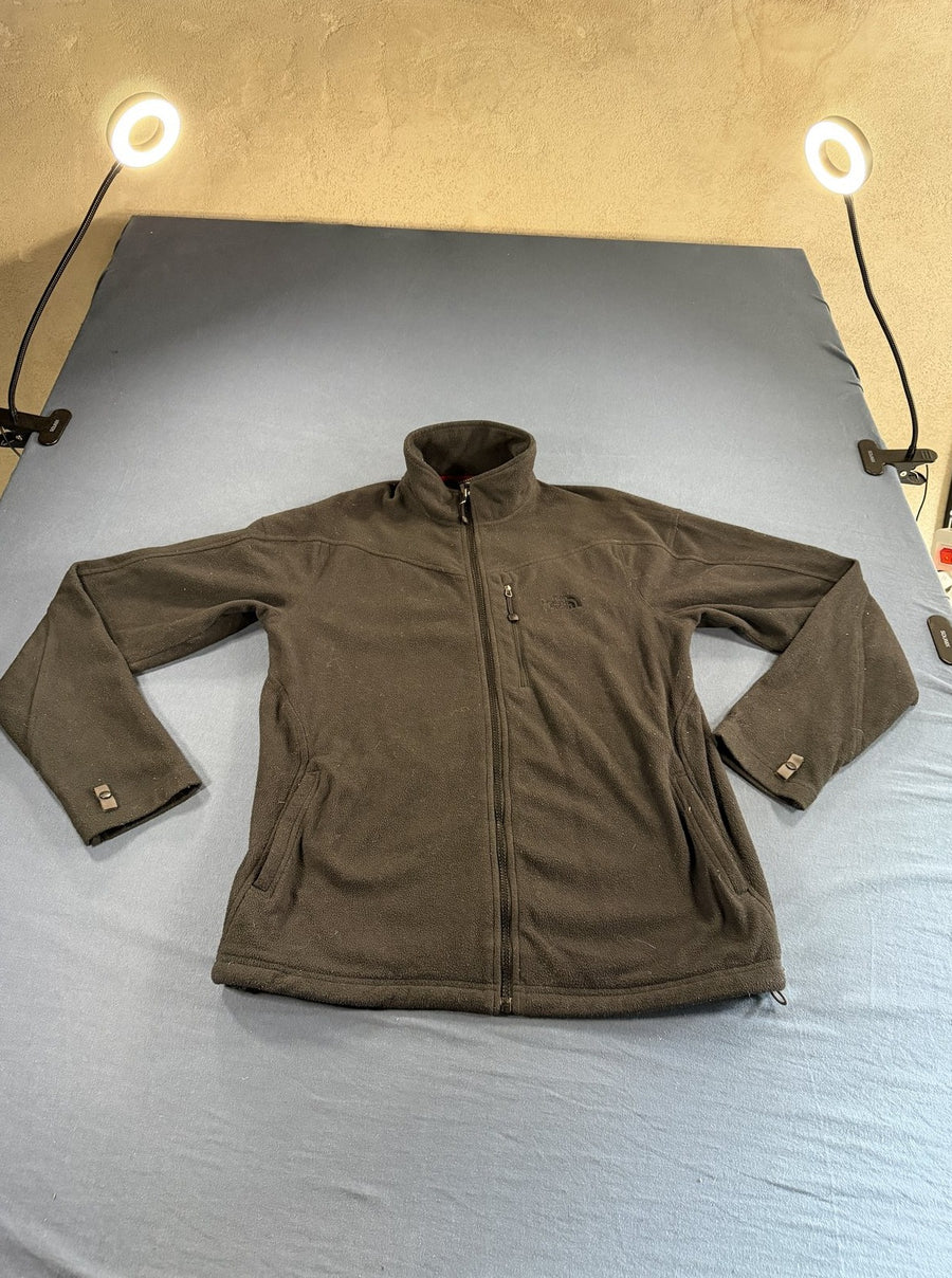 Rood fleecejack The North Face (fleecevest) met volledige rits, maat M