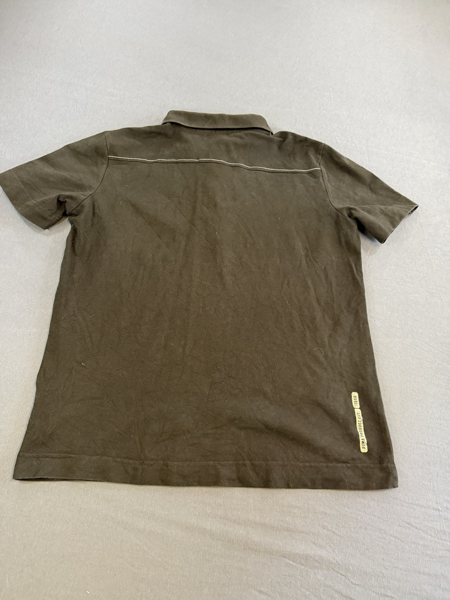 Zwarte Puma polo maat M (piquéshirt met korte mouw)