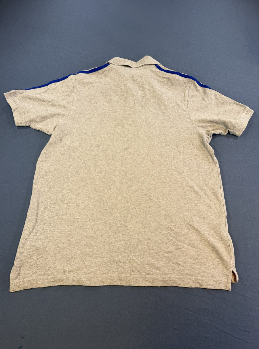 Grijze adidas Team GB polo (poloshirt / sportpolo), maat M