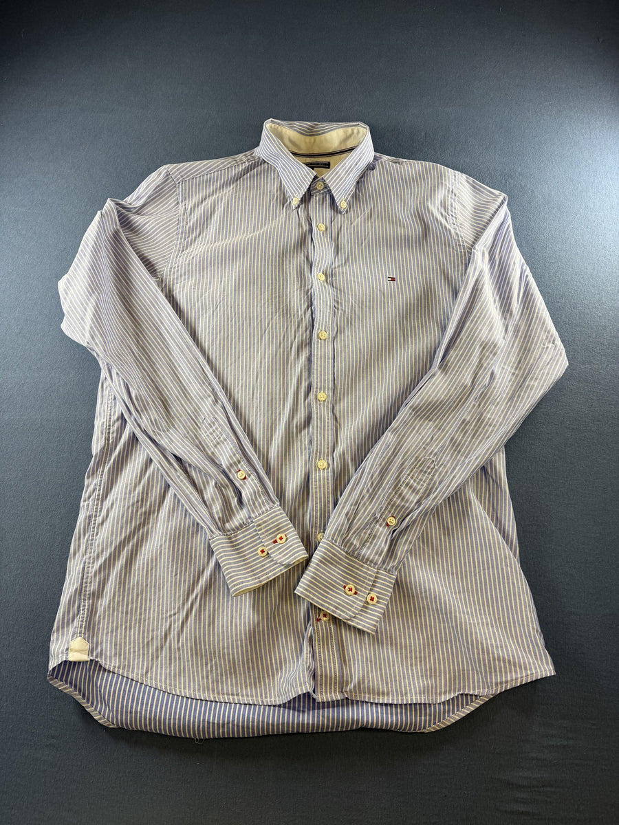 Tommy Hilfiger Blouse blauw gestreept