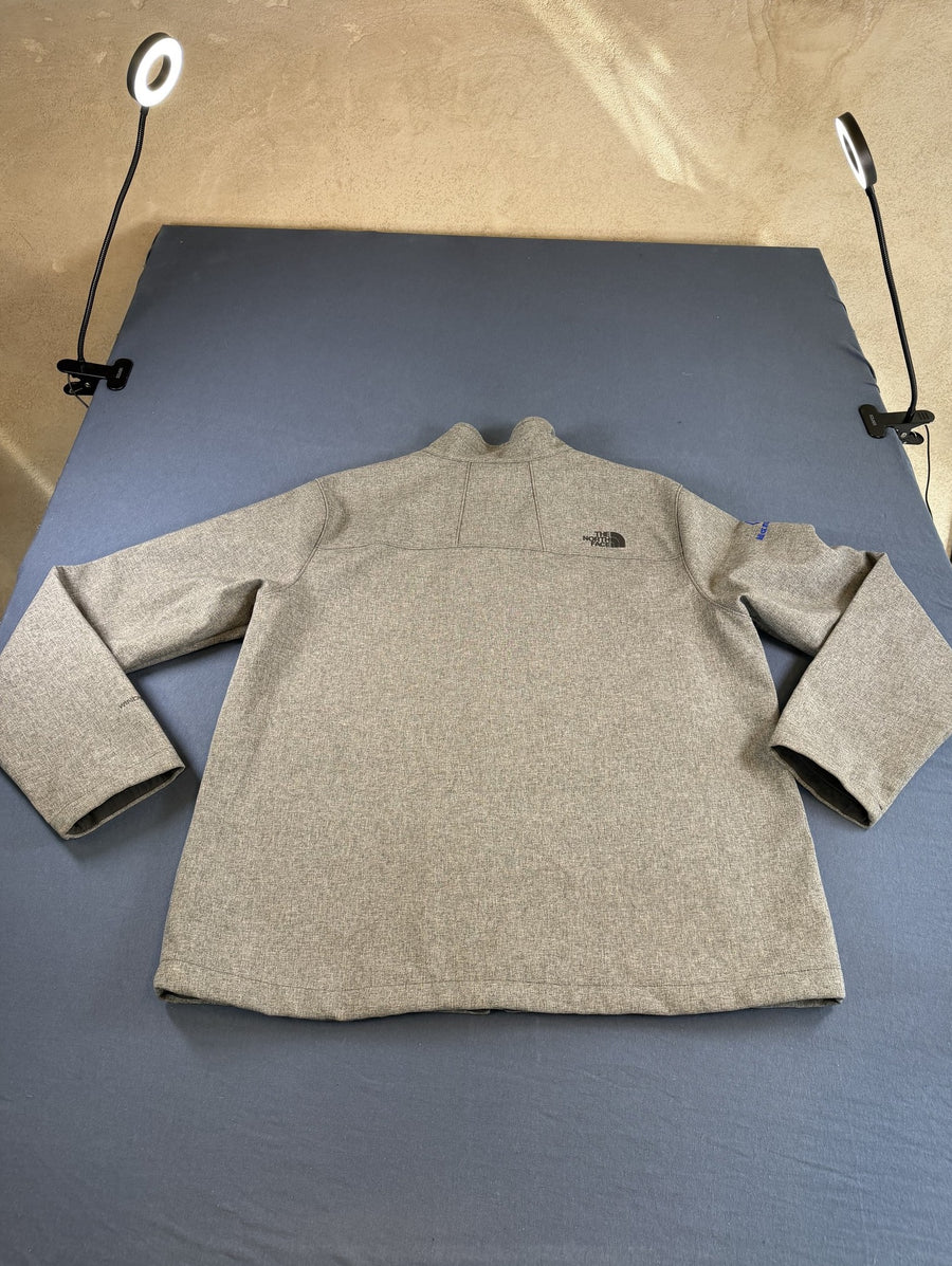 Grijs The North Face softshell (fleecevest / fleecetrui), heren maat XL