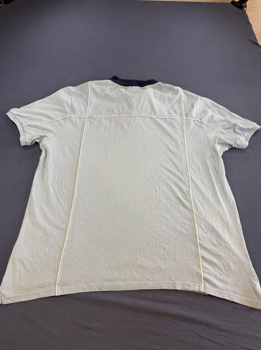 Blauwe FILA polo maat 4XL (tennisshirt / poloshirt)