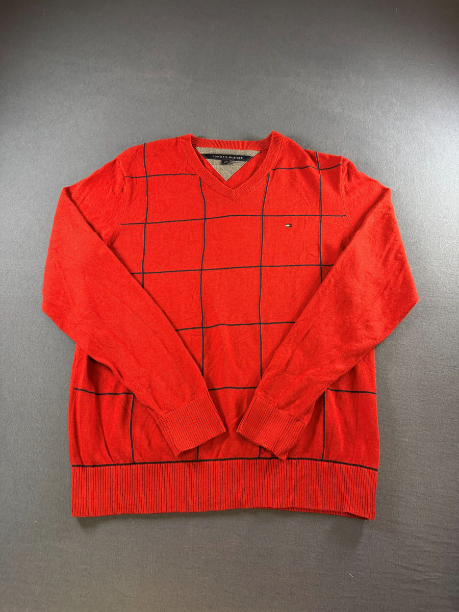 Tommy Hilfiger Trui rood geruit