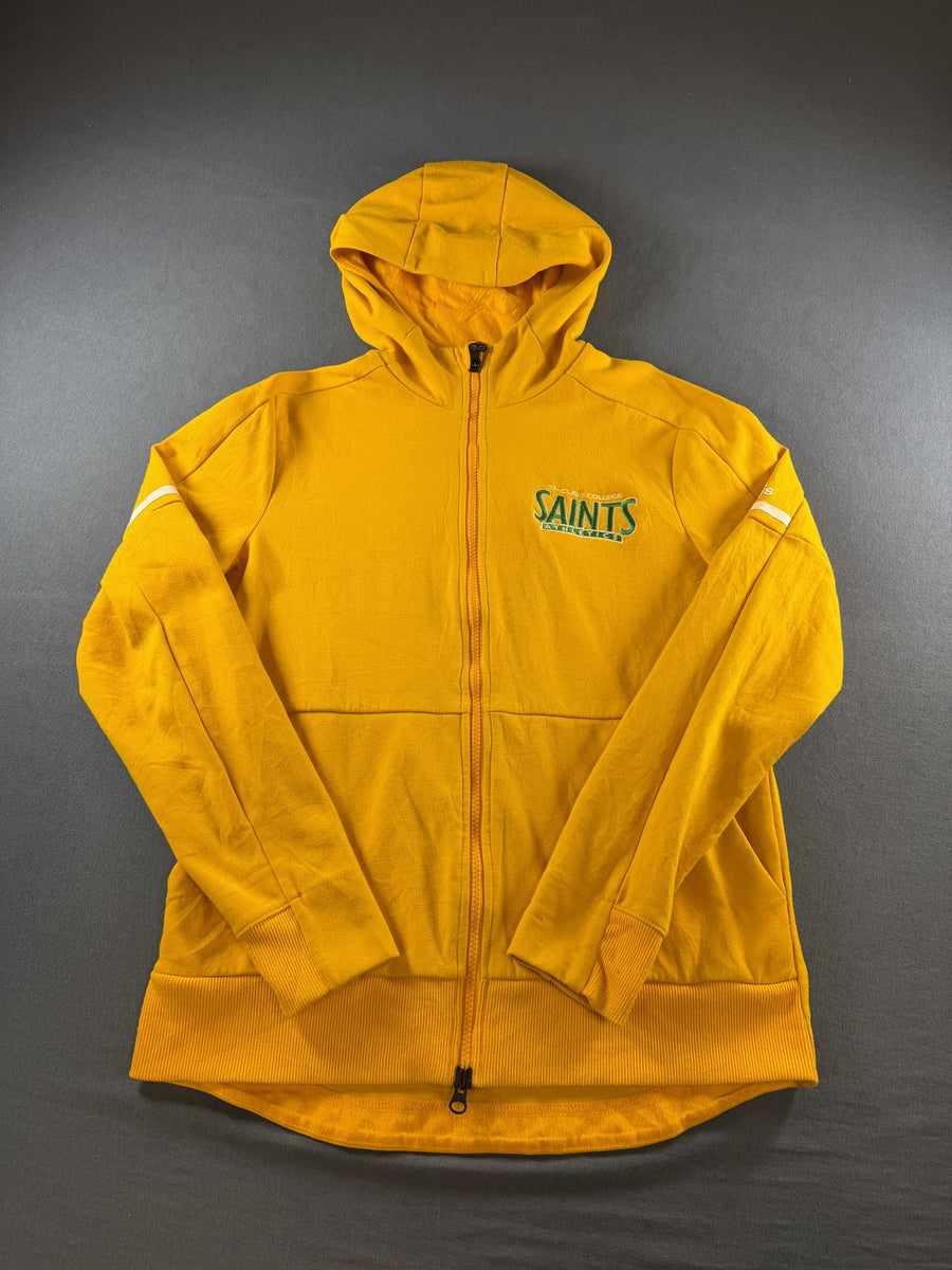 adidas Hoodie met rits geel