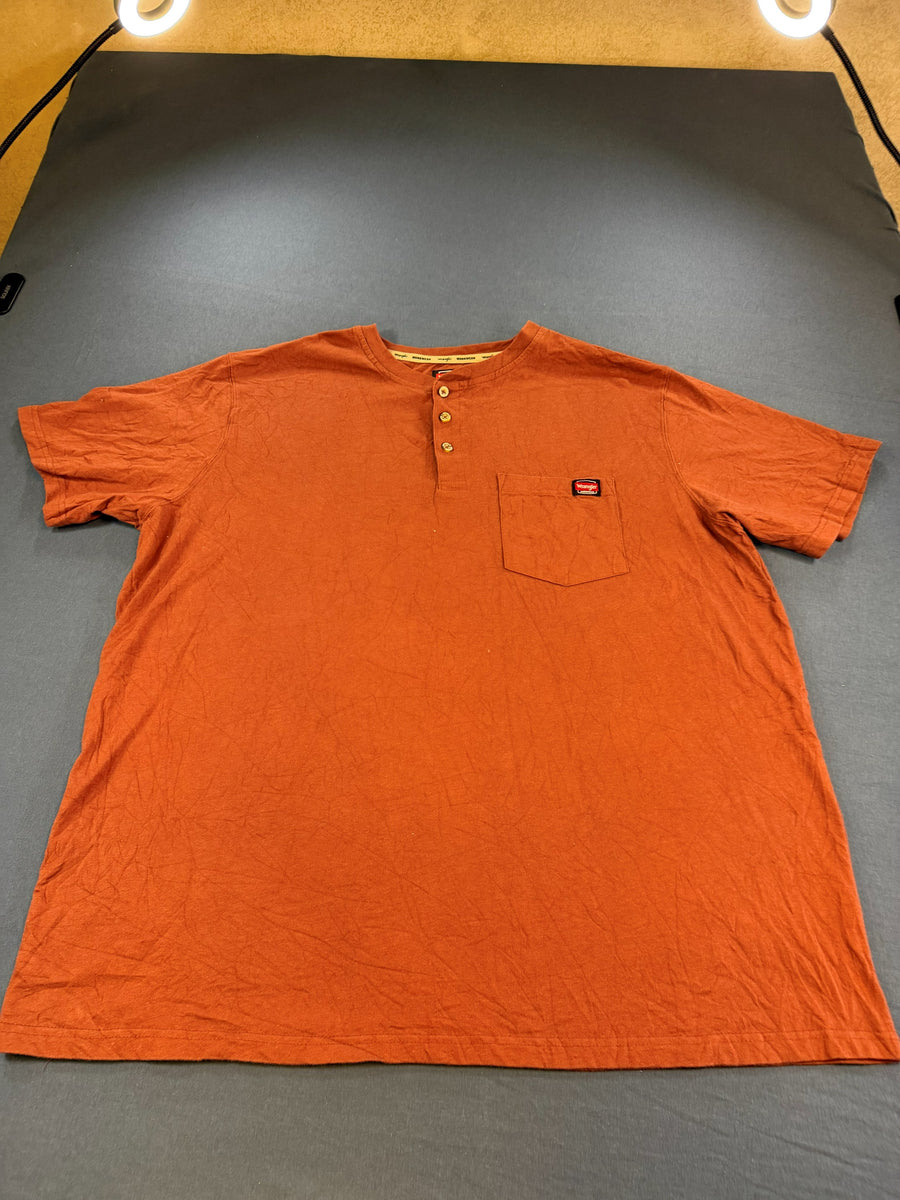 Wrangler T-shirt oranje