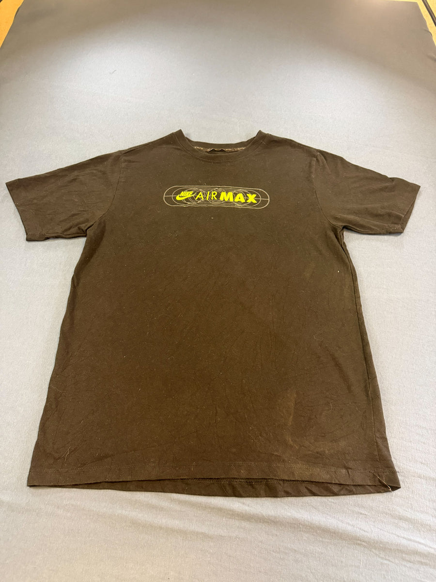Nike T-shirt zwart print Air Max