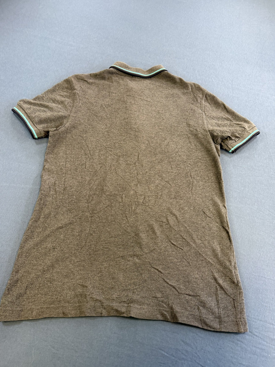 Grijze Fred Perry polo maat S (poloshirt / shirt met korte mouw), Twin Tipped M3600