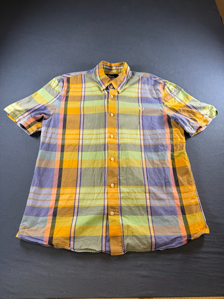 Fred Perry Blouse meerkleurig geruit