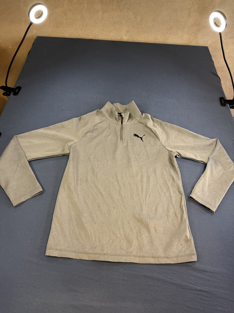 Puma sportsweater grijs heren maat L trainingstrui sweater trui trainingsjack