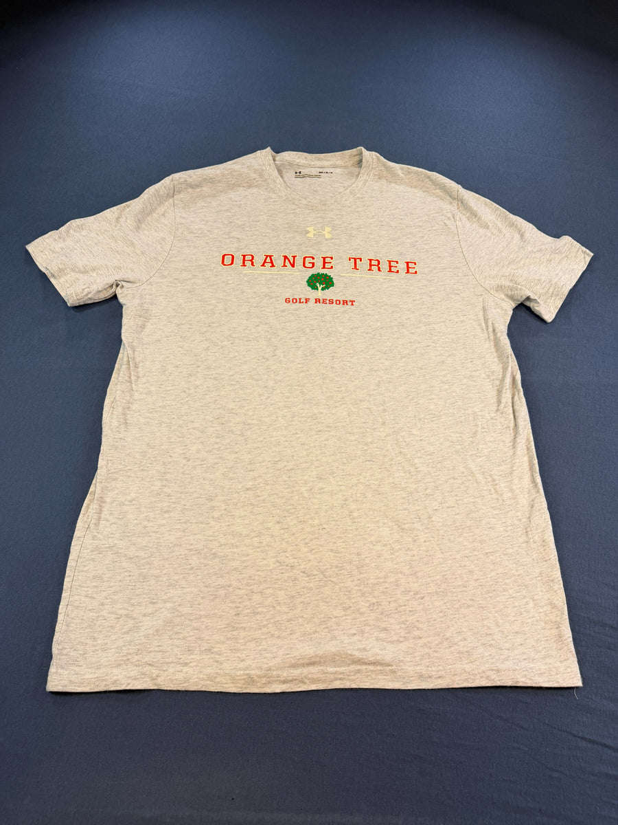 Under Armour T-shirt grijs print