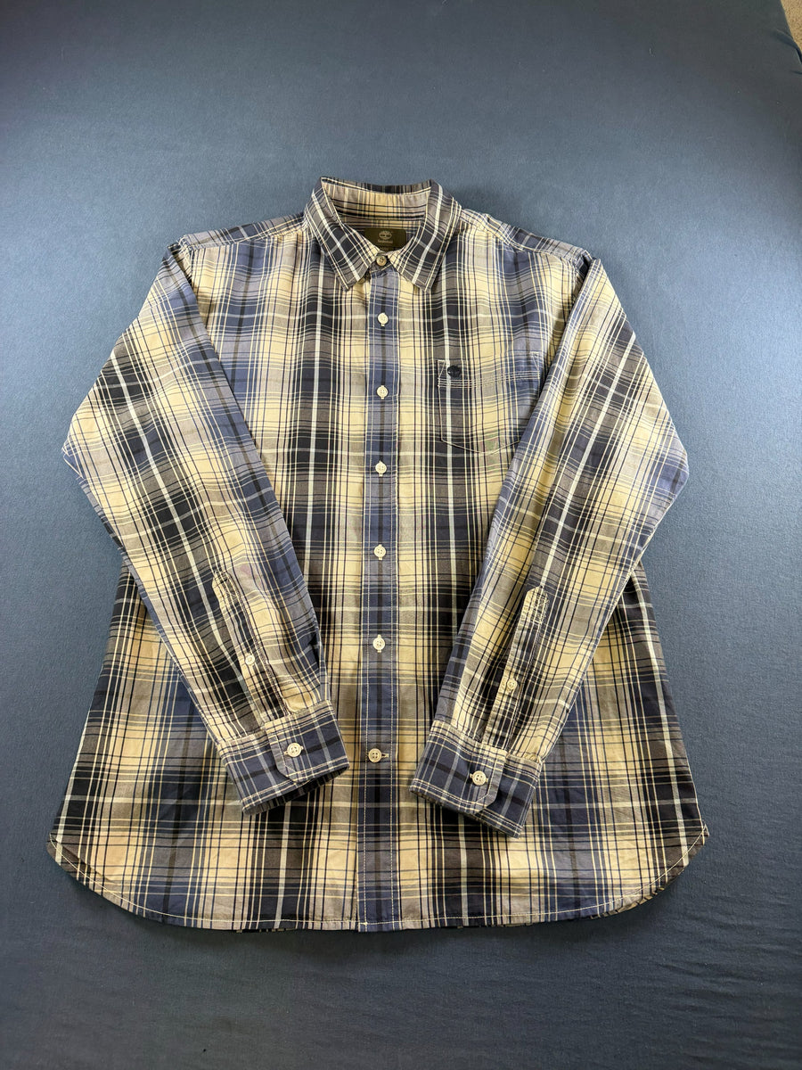Timberland Blouse blauw geruit