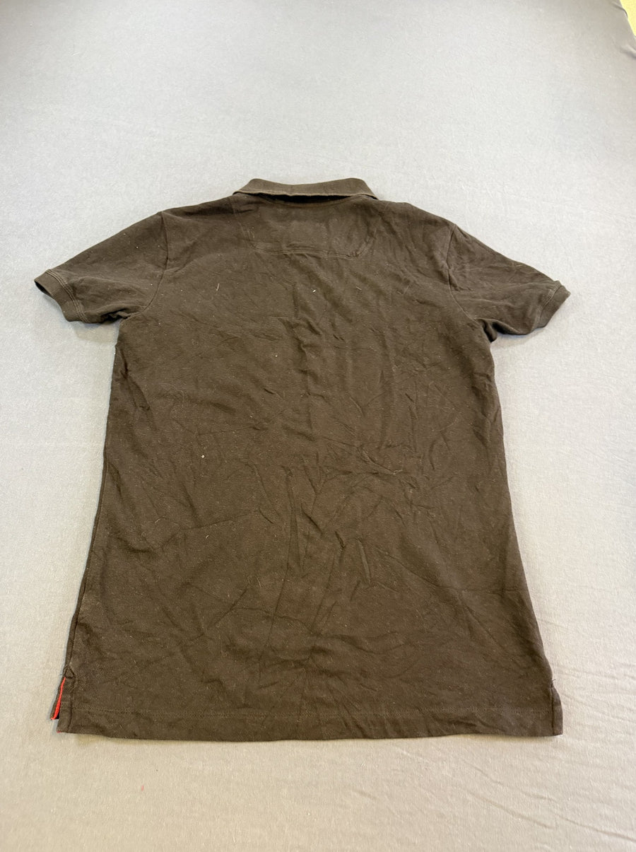 Zwarte Diesel polo (poloshirt) met korte mouw - maat M