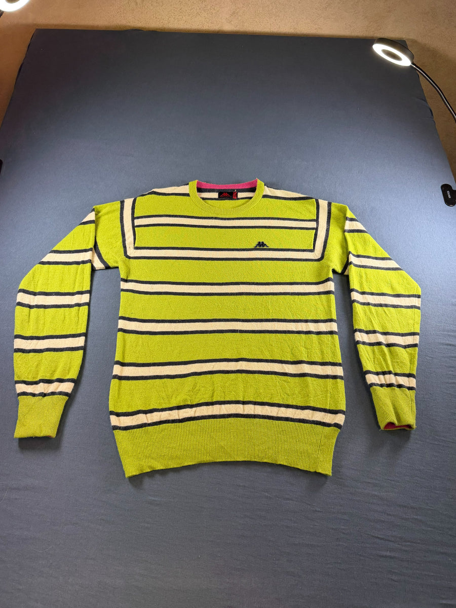 Robe di Kappa Trui groen gestreept