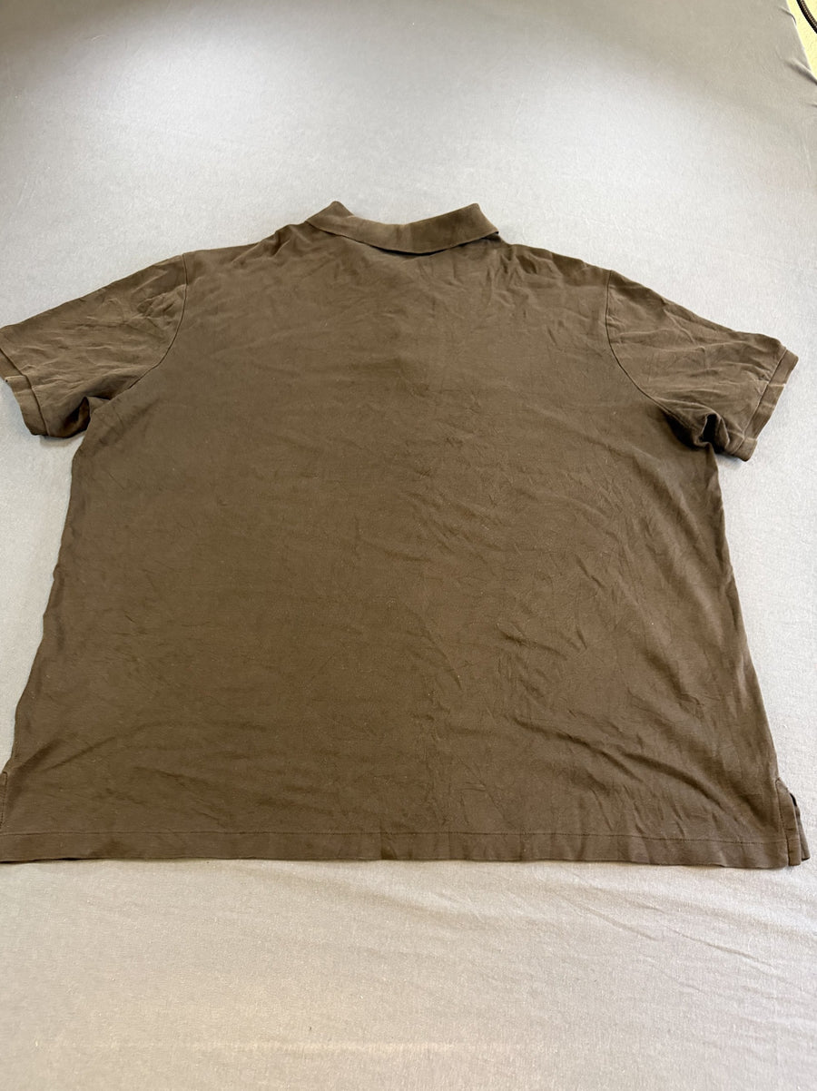 Zwart piqué poloshirt van Polo Ralph Lauren – Classic Fit, Maat XL Heren (polo / pique shirt)