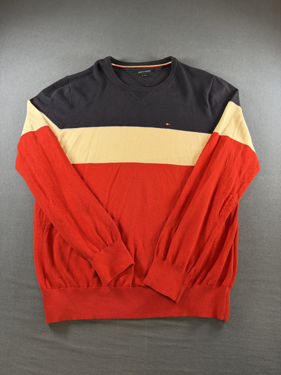 Tommy Hilfiger Trui rood gestreept