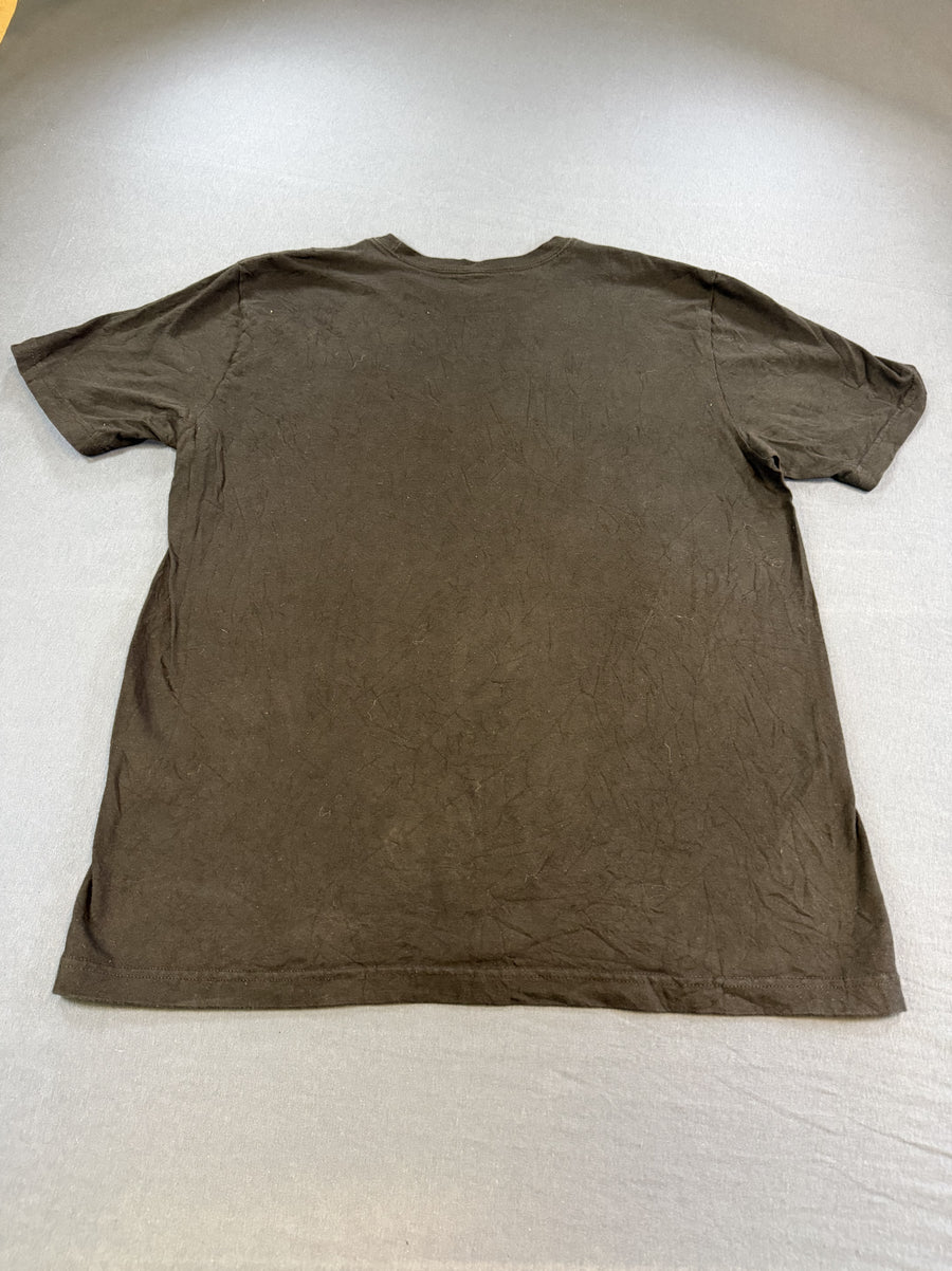 Zwart Nike T-shirt, maat L (basic shirt / tee), zachte katoen met NIKE-print