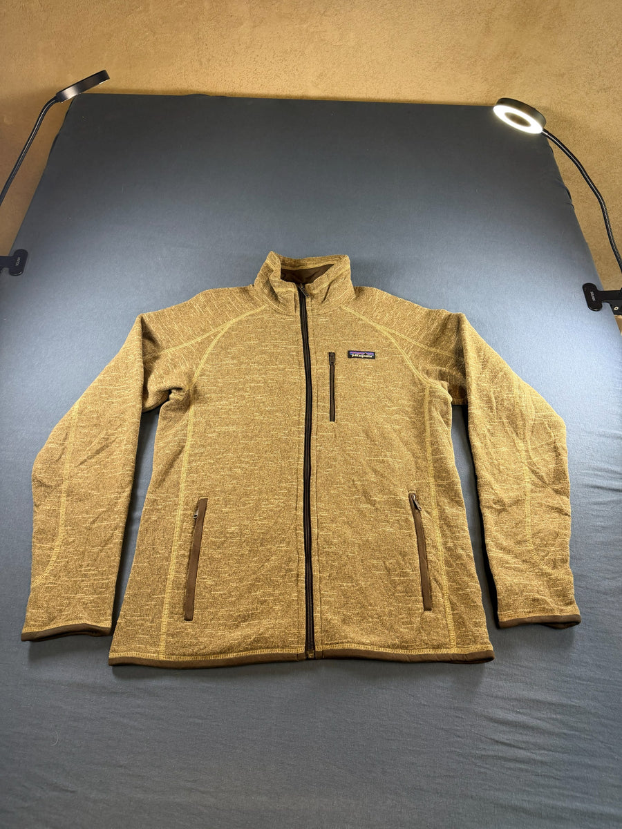 Patagonia Fleece vest beige gemêleerd