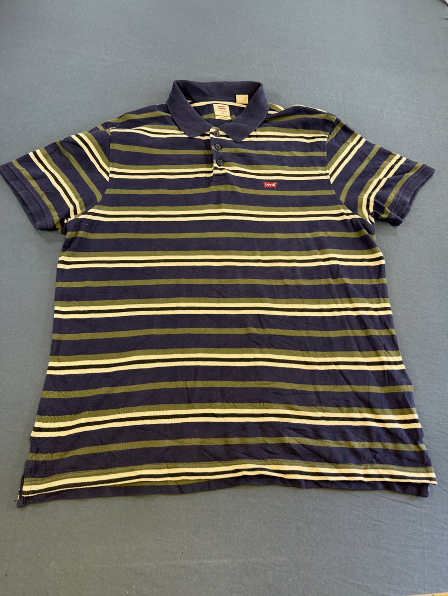 Meerkleurige Levi's polo (piquéshirt), maat XL