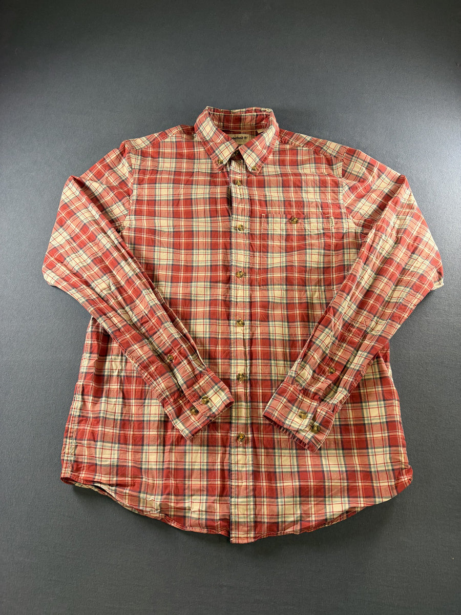 Timberland Blouse rood geruit