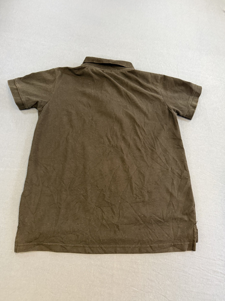 Zwarte Nike polo heren maat S (piqué poloshirt / sportpolo)